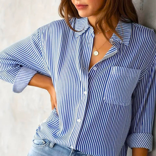 Nathalie – Chemise rayée pour femmes