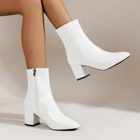Evie – Bottines à talon bloc pour femmes