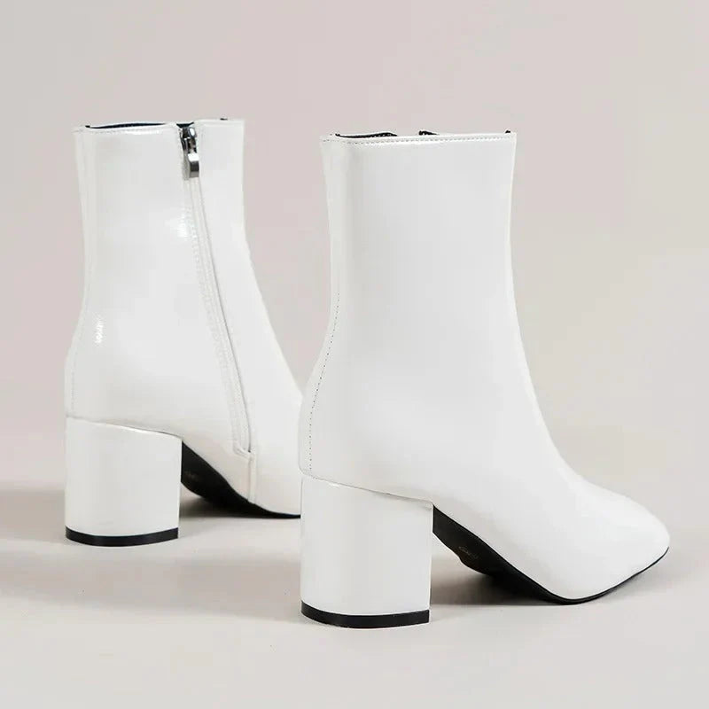 Evie – Bottines à talon bloc pour femmes