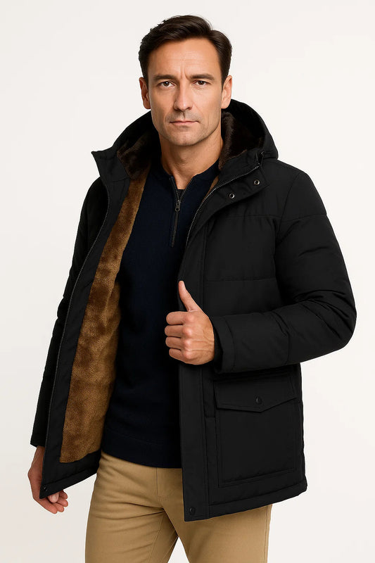 Andreas | Stijlvolle oversized winterjas 0