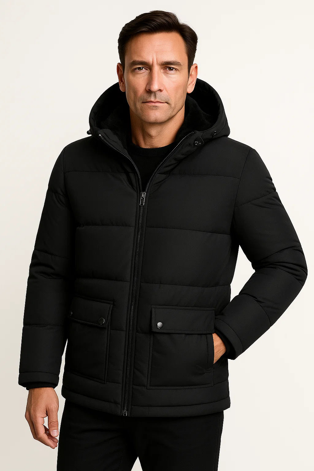 Andreas | Stijlvolle oversized winterjas 1