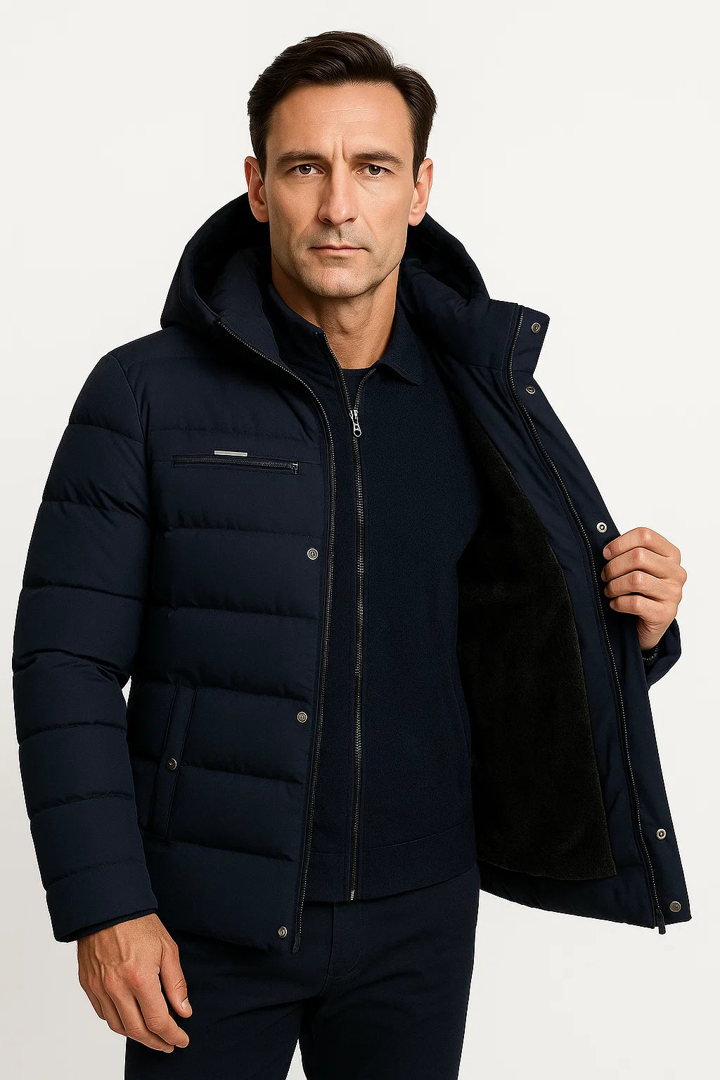 Andreas | Stijlvolle oversized winterjas 3