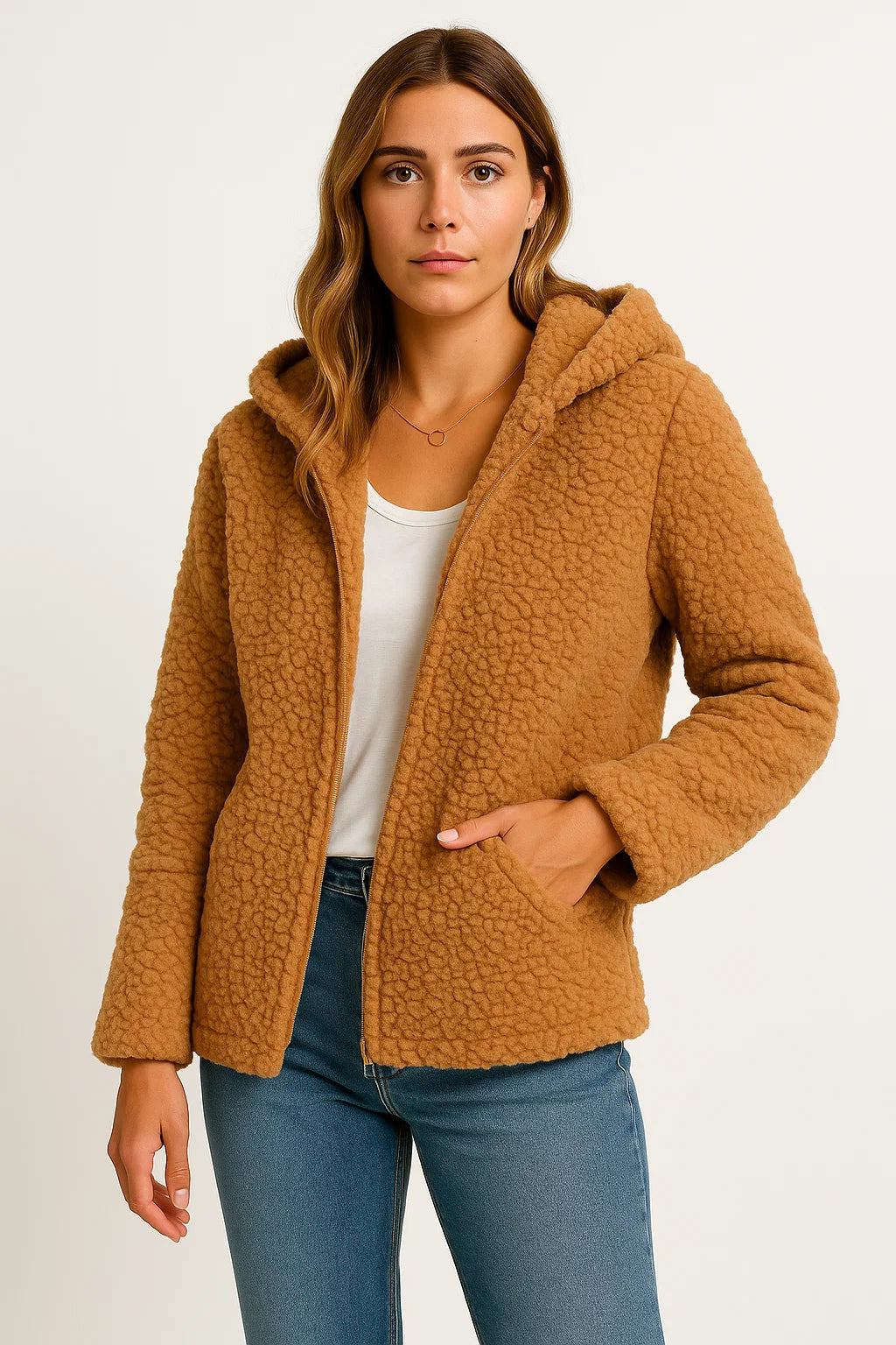 Angelika | Comfortabele winterjas met praktische zakken 4