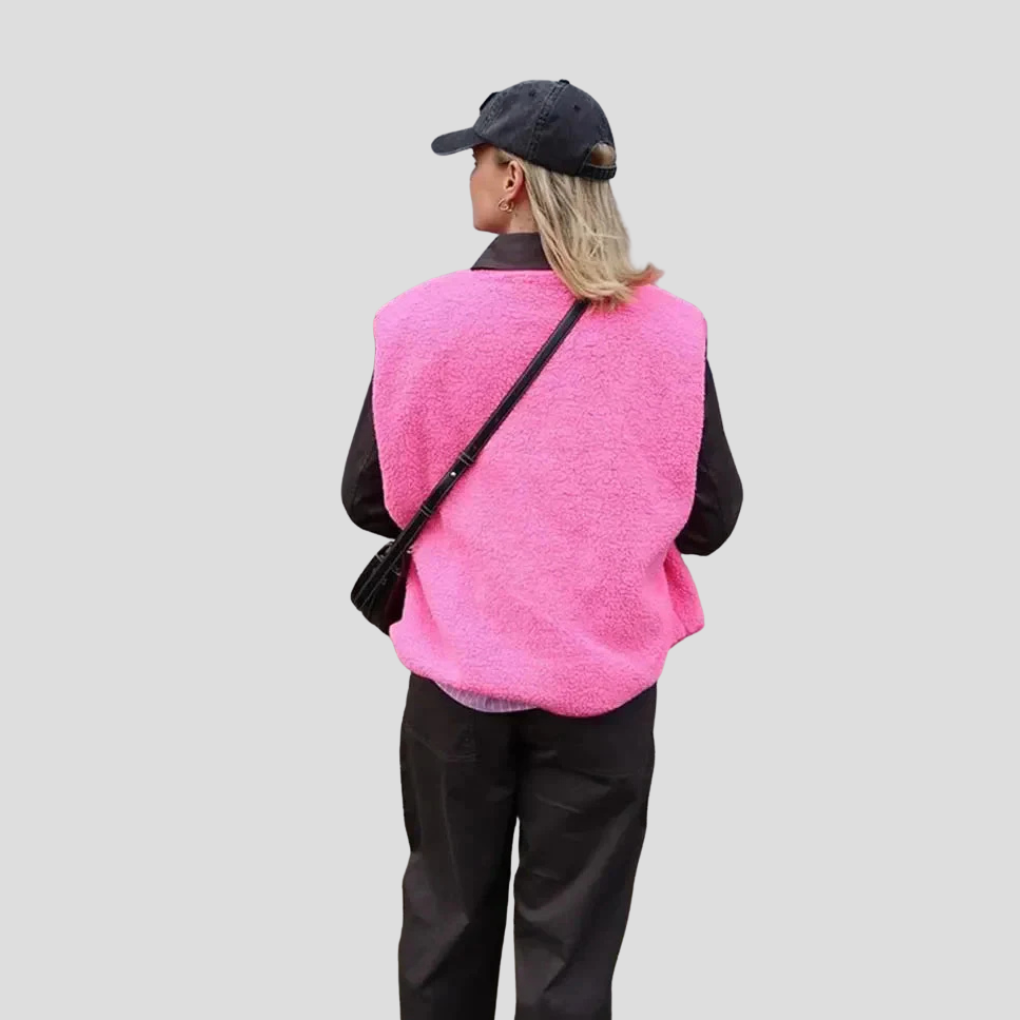 Anna | Stijlvol bodywarmer vest met knopen 2