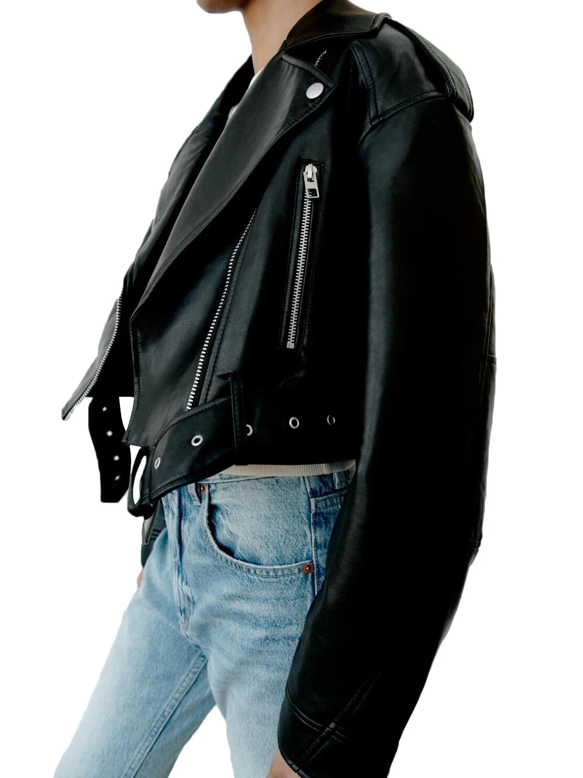 Siena Rogue Dames Bikerjacke | Klassiek Snit, Casual Silhouet