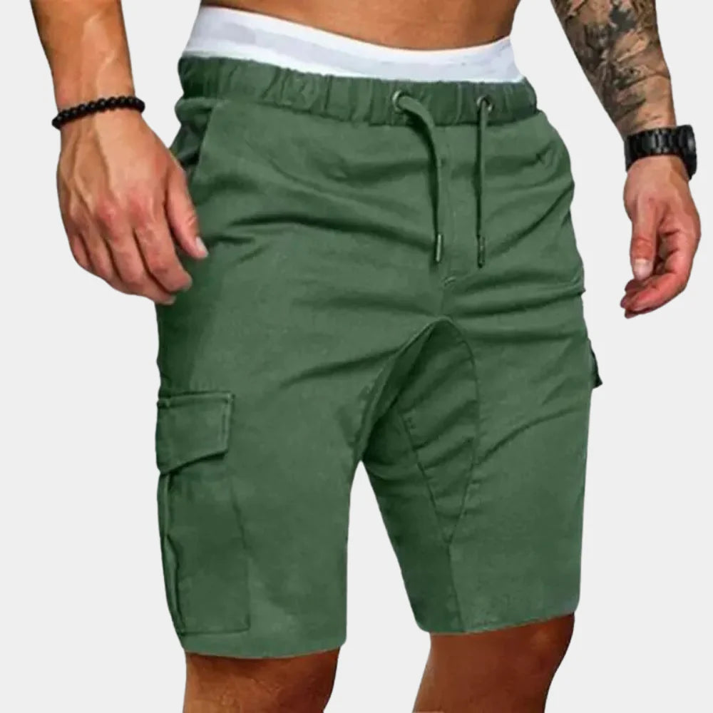 Bruno Heren Shorts Cargo – Pantalones de verano con bolsillos y ajuste cómodo