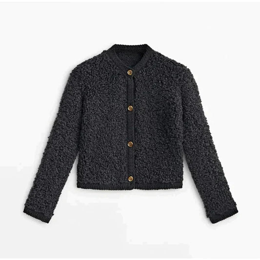 AriaLuxe Chaqueta Teddy para Dama – Cálida, Versátil, Suave y Diseño Elegante