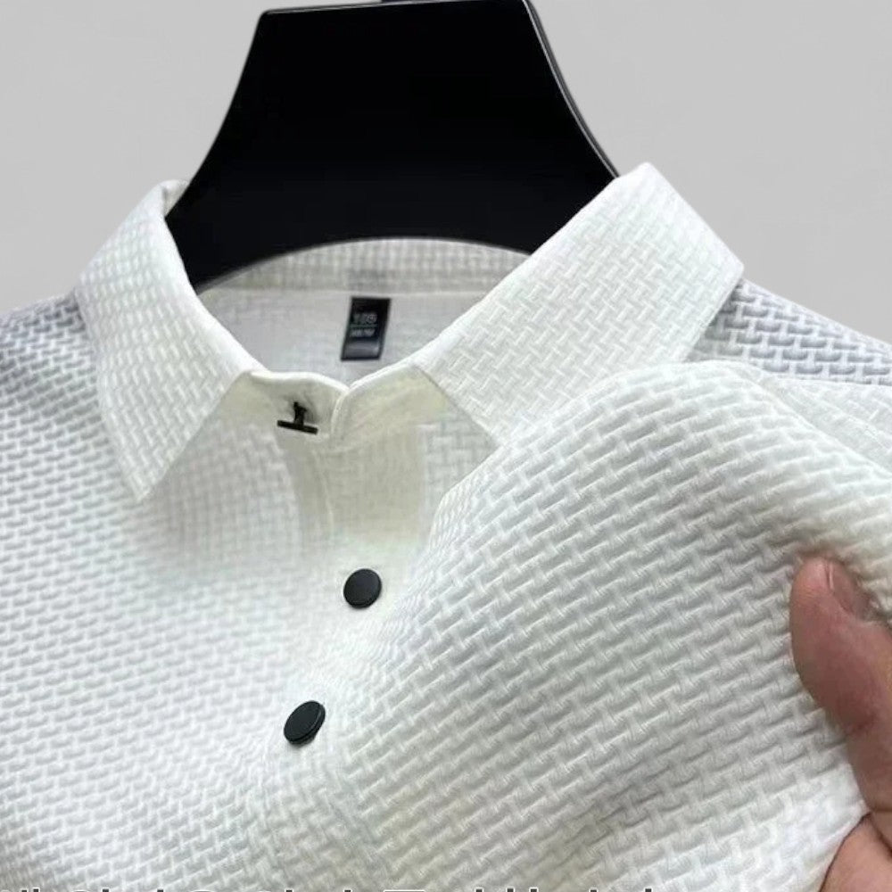 Luca | Elegant poloshirt met korte mouwen