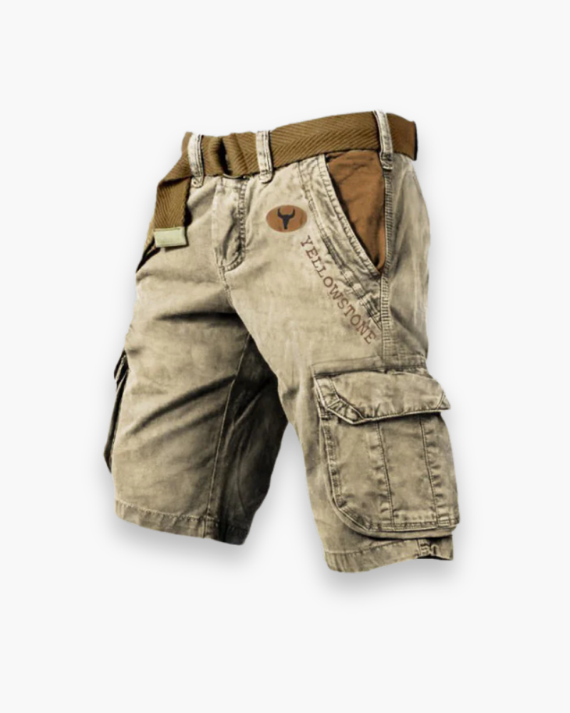 ElfTrek Pantaloncini Cargo da Uomo – Multi-Tasca, Leggeri e Durevoli