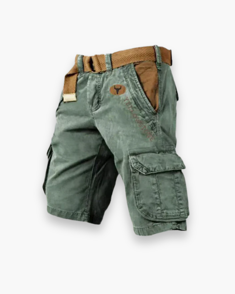 ElfTrek Pantaloncini Cargo da Uomo – Multi-Tasca, Leggeri e Durevoli