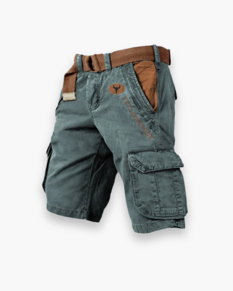 ElfTrek Pantaloncini Cargo da Uomo – Multi-Tasca, Leggeri e Durevoli