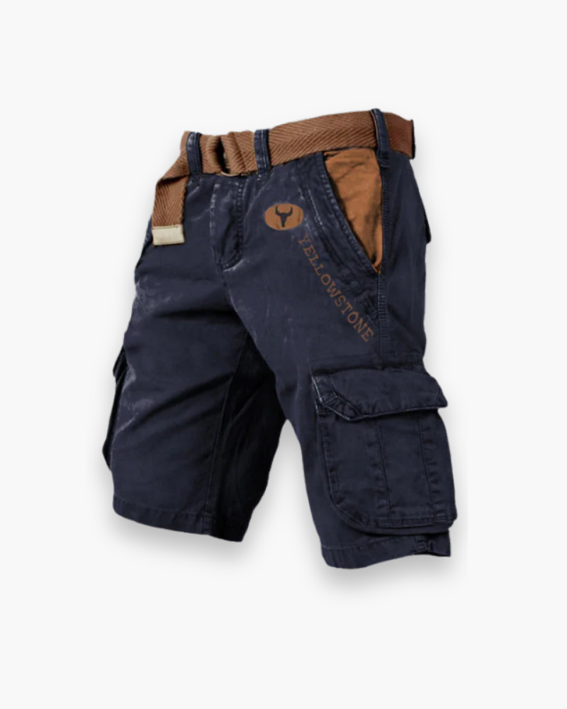 ElfTrek Pantaloncini Cargo da Uomo – Multi-Tasca, Leggeri e Durevoli