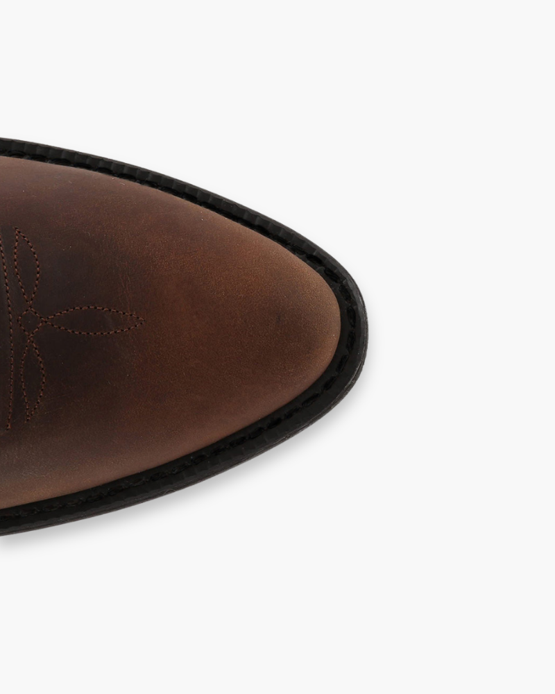 Luxe Dames Zwarte Westernlaarzen – Elegante Cowboy Boots met Schachtdetail