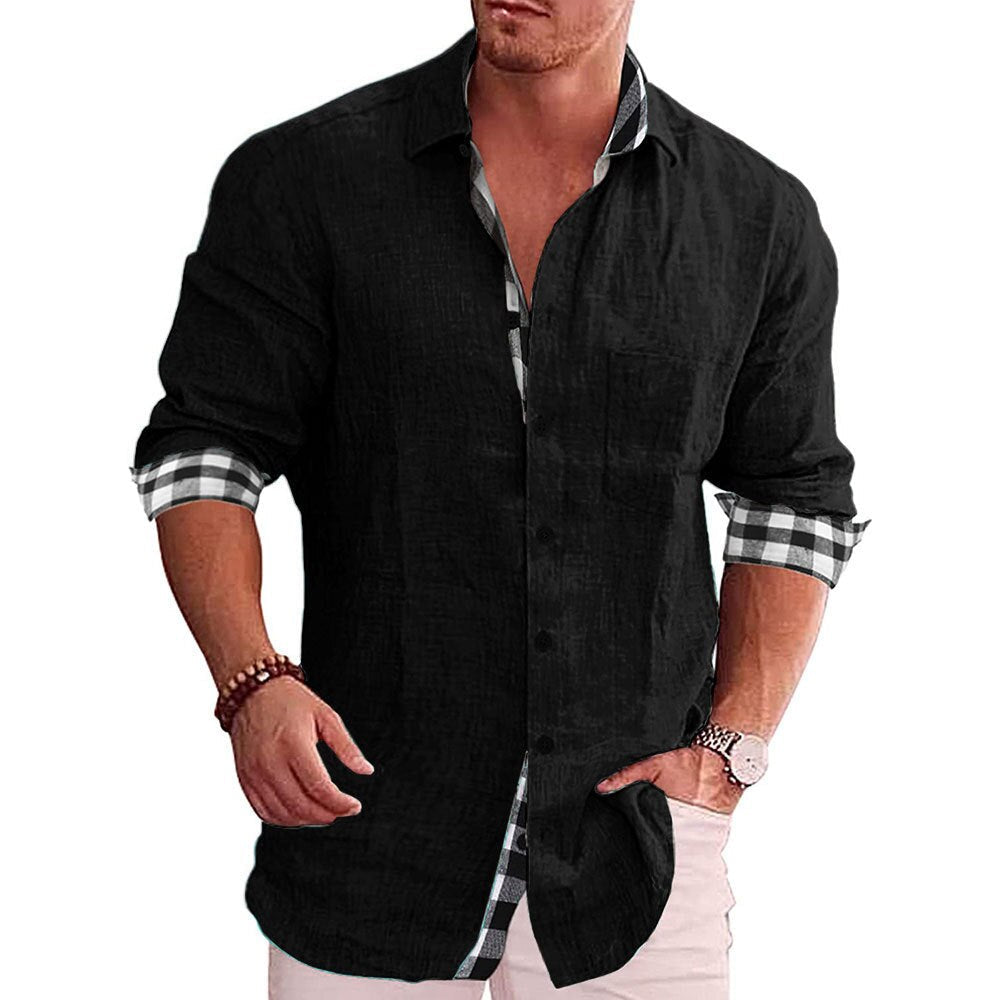 AeroLoom Chemise d'été pour hommes – Respirante, Coupe décontractée, Coton léger