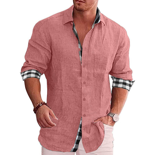AeroLoom Camisa de Verano para Hombre – Transpirable, Ajuste Relajado, Algodón Ligero