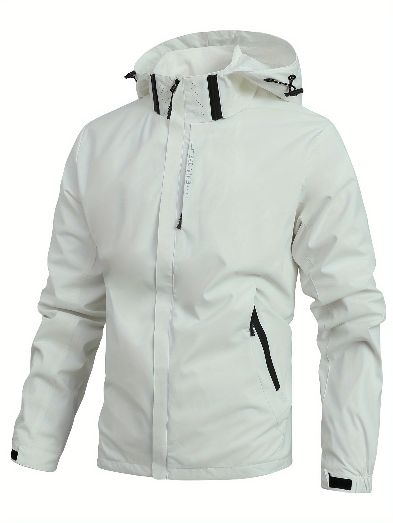 Maxren cortavientos para hombre | transpirable e impermeable, casual y deportivo