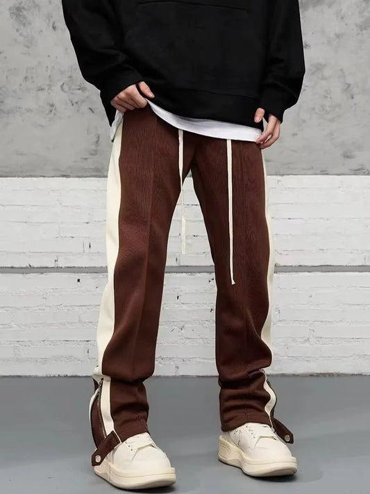 Aiden – Pantalón de chándal para hombre con cintura elástica y puños