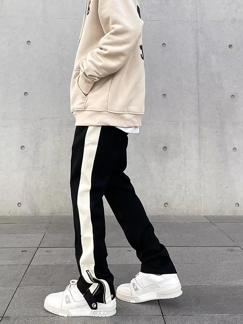 Aiden – Pantalón de chándal para hombre con cintura elástica y puños