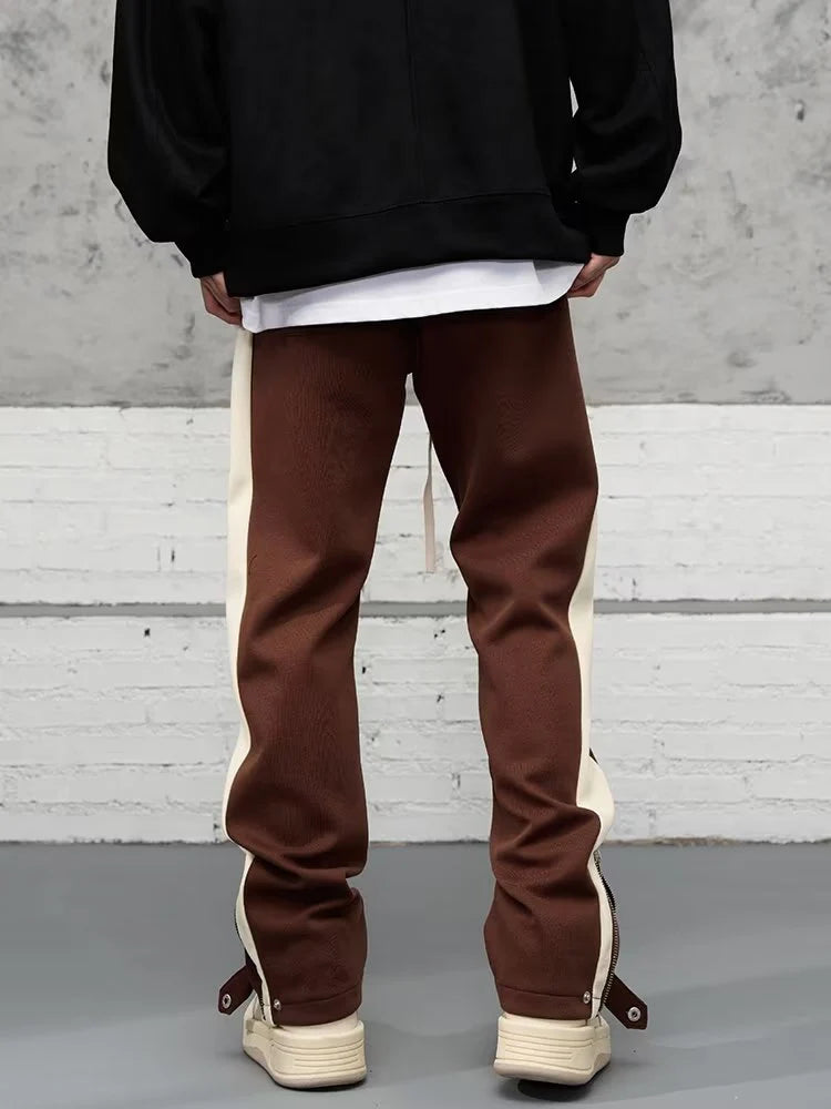 Aiden – Pantalón de chándal para hombre con cintura elástica y puños