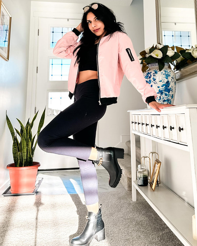 Selene Dames Chaqueta Bomber | Transpirable, Uso Casual