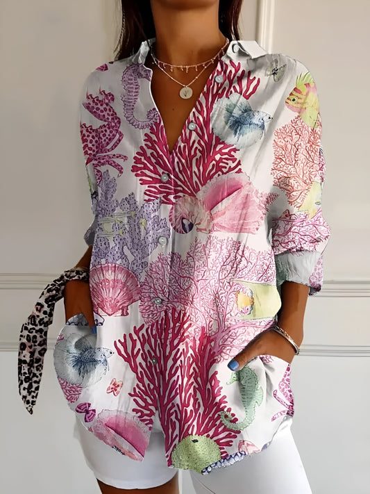 Camisa para mujer Savina Threads | Transpirable, casual y elegante
