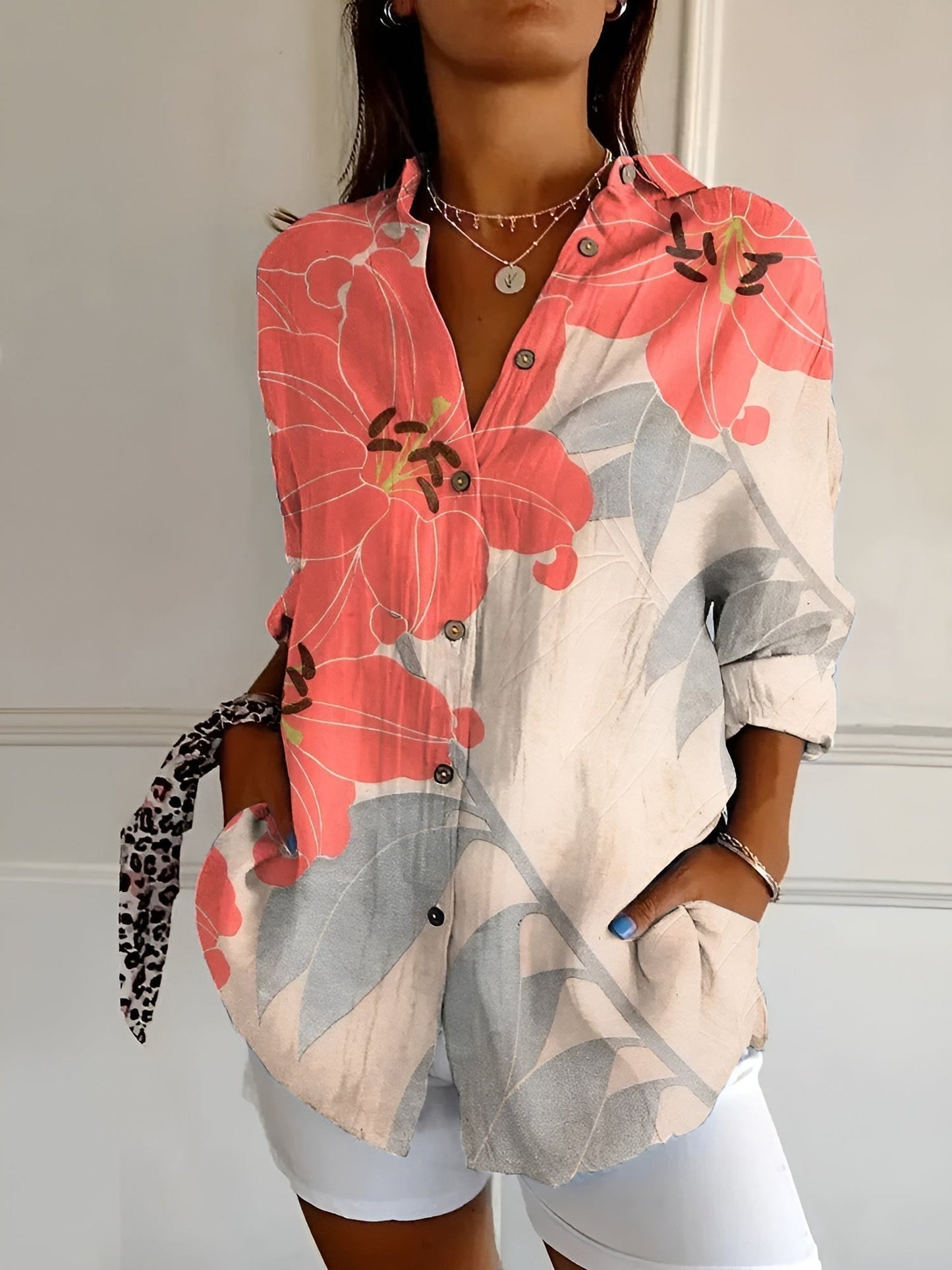 Savina Threads Camicia Donna | Traspirante, Casual ed Elegante