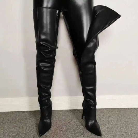 Serilda Bottes Cuissardes Femme | Talons Hauts, Élégantes Pour Chaque Occasion