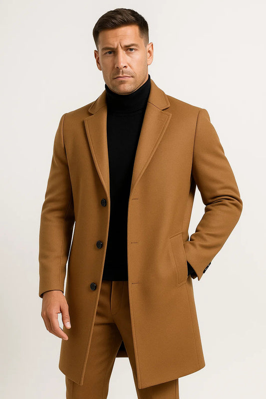 Tom | Moderne, halflange trenchcoat 0