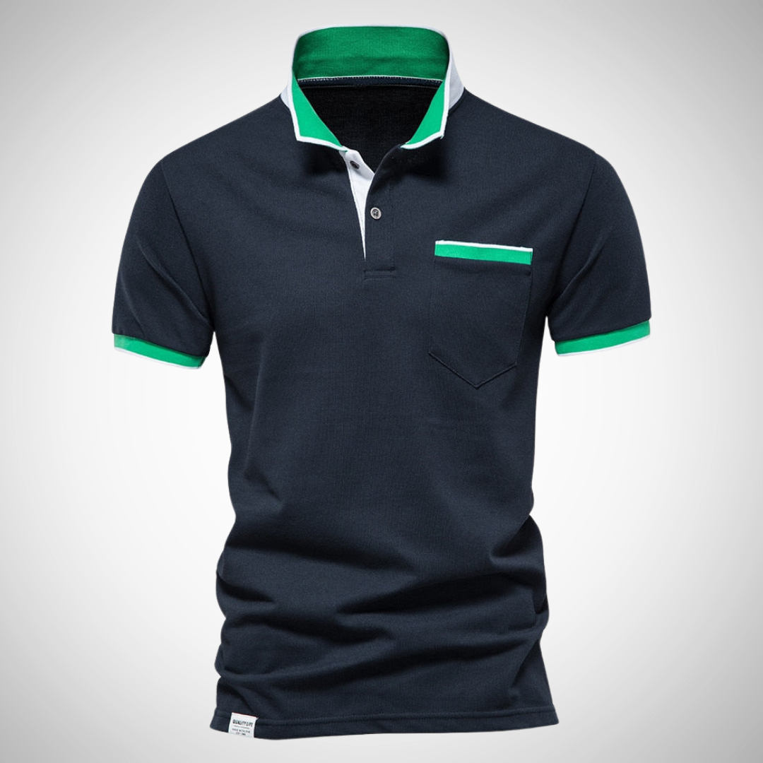 Alvaro Heren Zomerpolo – Lichtgewicht Katoenmix, Slim Fit Casual Look