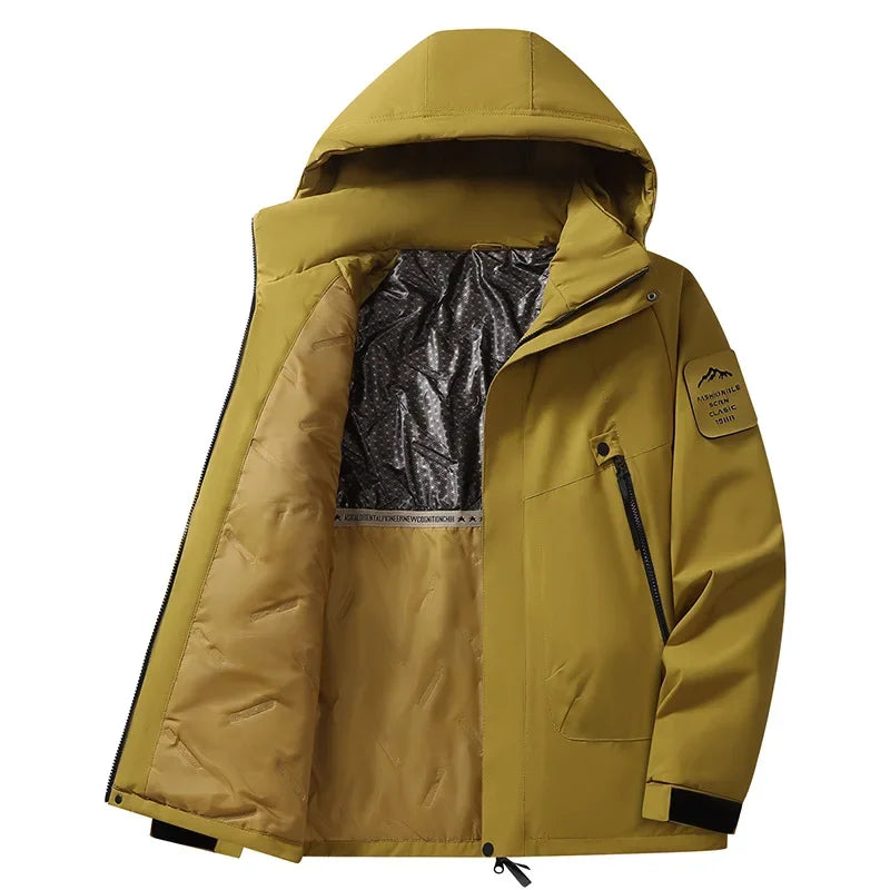 Winder | Unisex ski jack met afneembare capuchon