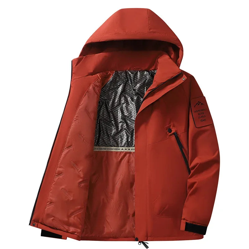 Winder | Unisex ski jack met afneembare capuchon
