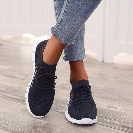 Lotte – Zapatillas Elásticas con Modelo Slip-On para Damas