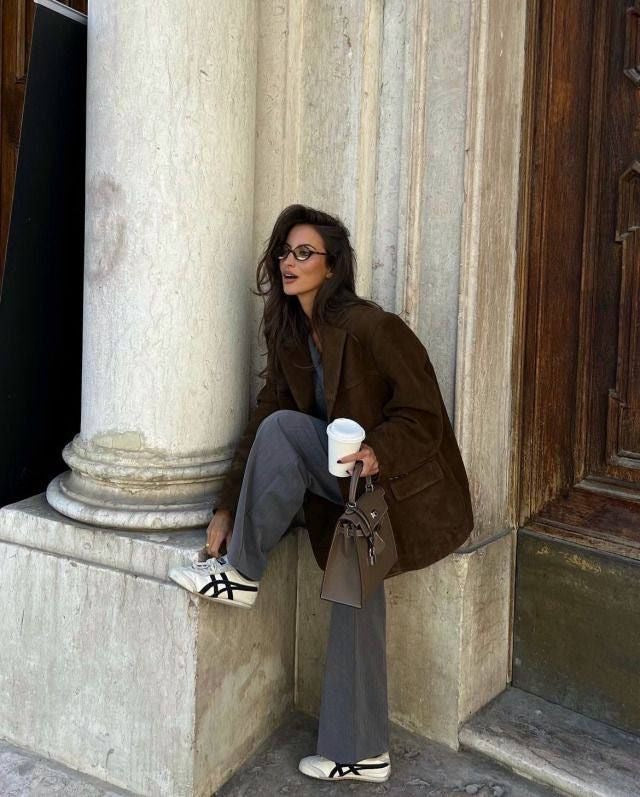 Dalia Dames Suède Chaqueta | Tela elástica suave, perfecta para otoño