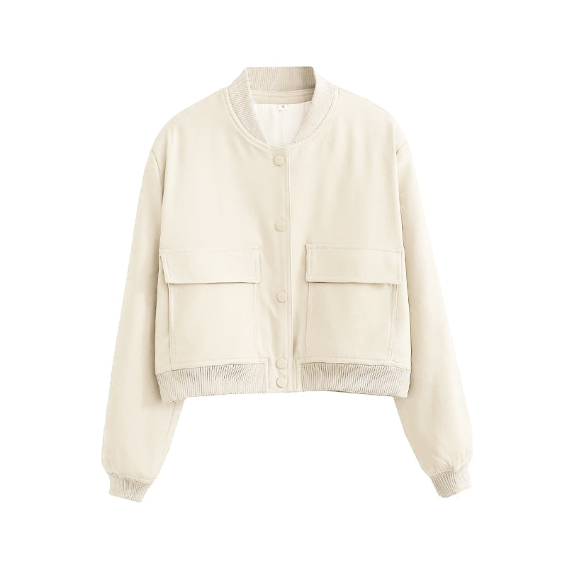 Seren Bomberjas Voor Dames | Oversized Minimalistisch, Voor Dagelijks Gebruik