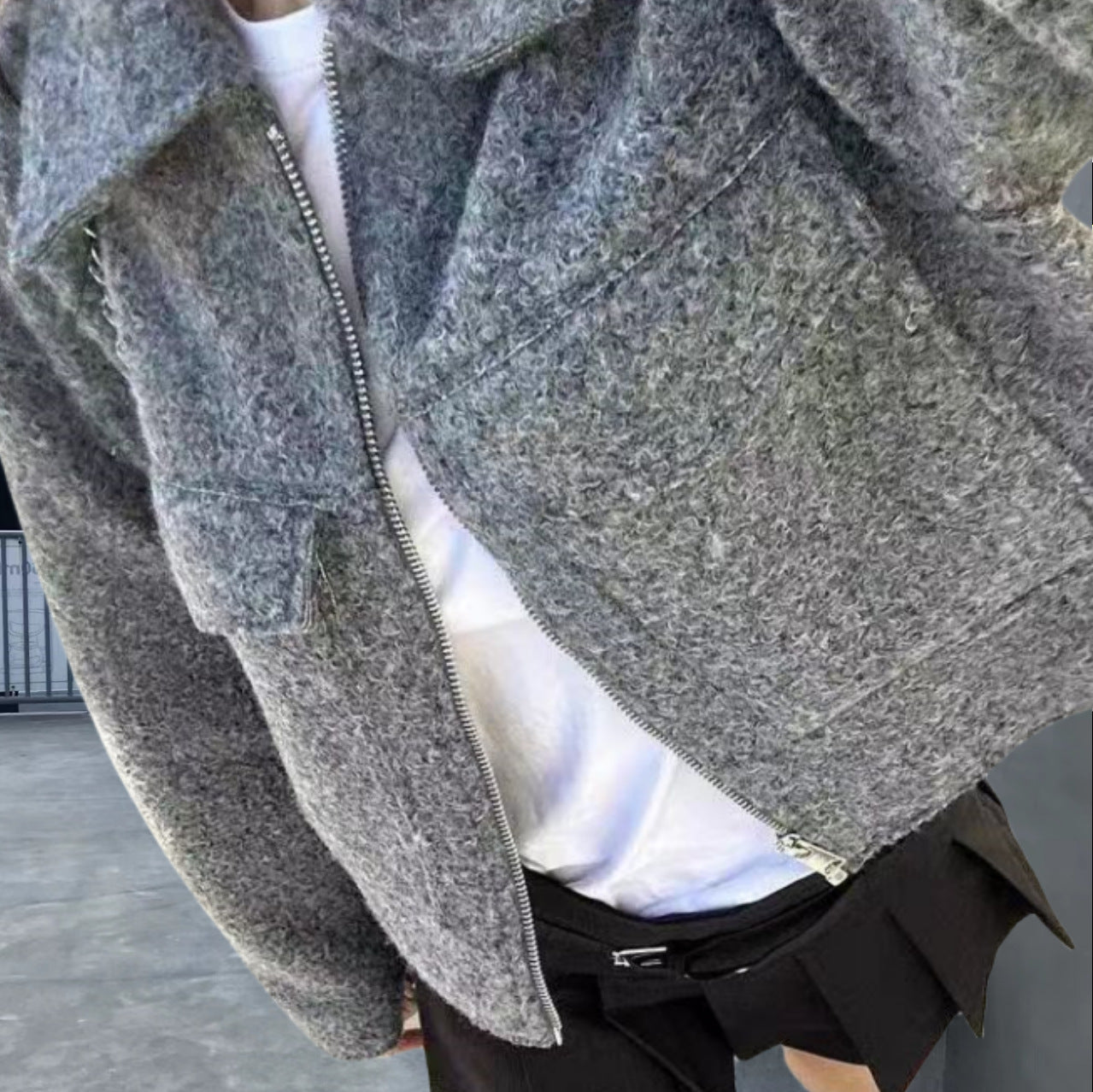 Chaqueta corta Penna para mujer | Bouclé cepillado, para looks refinados