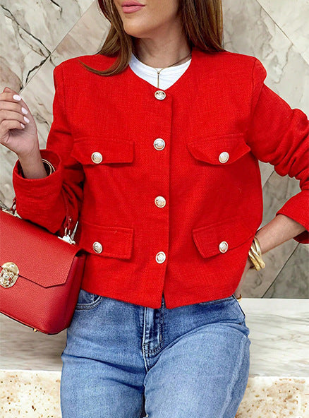 Maris Cropped Jacket Voor Dames | Vintage Cropped, Voor Statement Looks