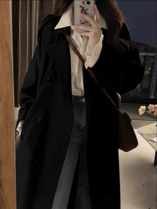 Kiki Trench-coat Imperméable Pour Femmes | Revers Classique, Résistant Aux Intempéries