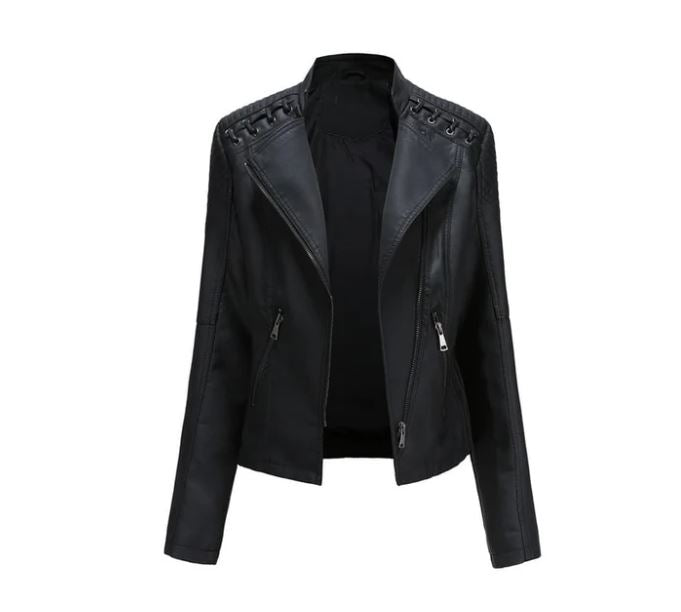 Chaqueta de piel sintética Vera para mujer | Look de cuero de lujo, multicolor