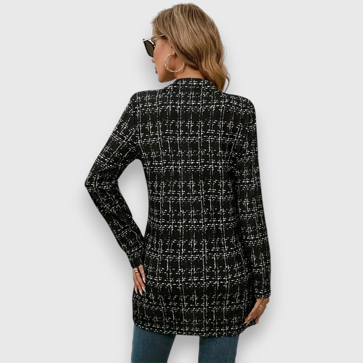 Esmee Blazer Voor Dames | Open Front, Lichte Laag