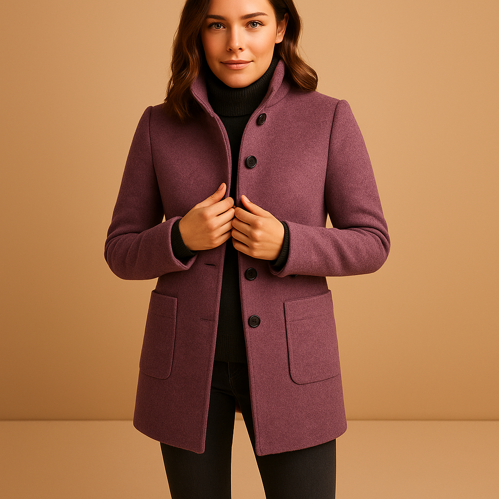 Ylena Winterjas voor Dames | Zachte Relaxte Pasvorm