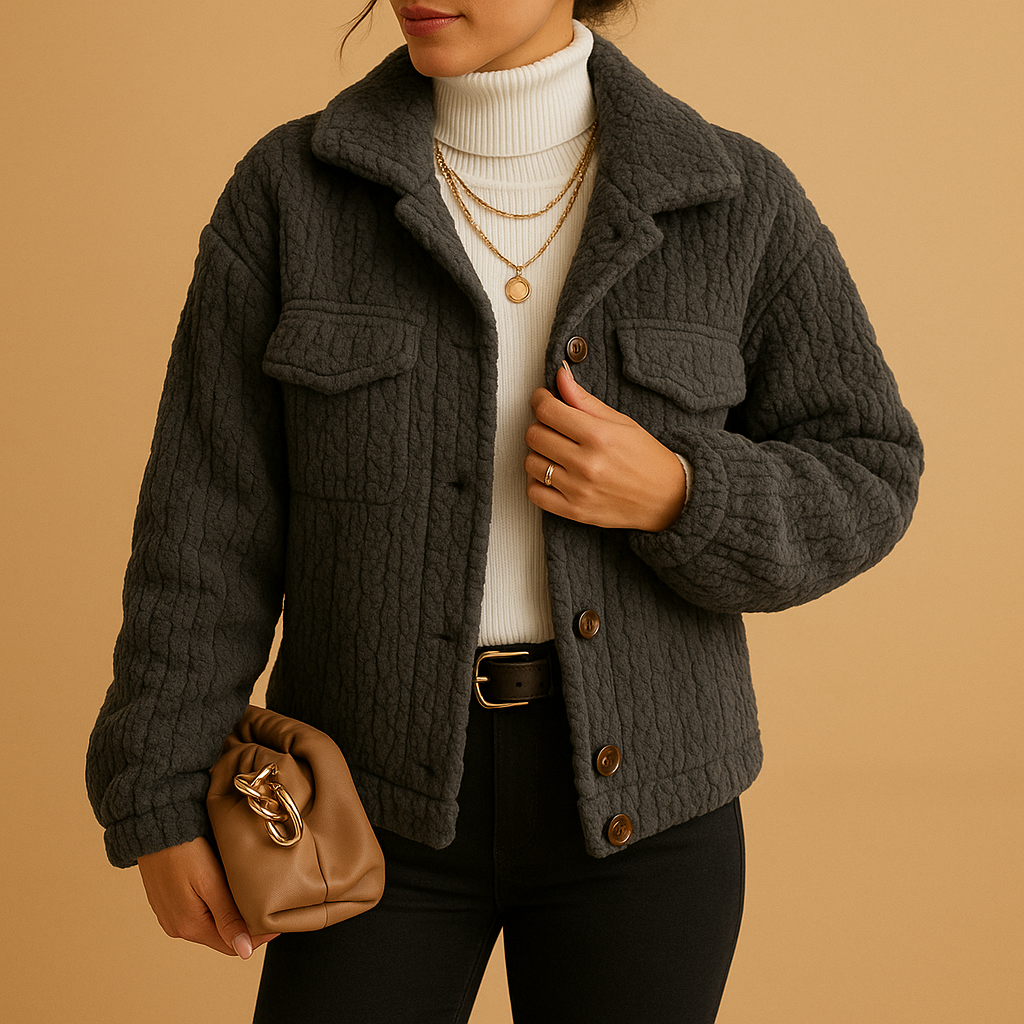 Mia Oversized Jas voor Dames | Zachte Stoffen