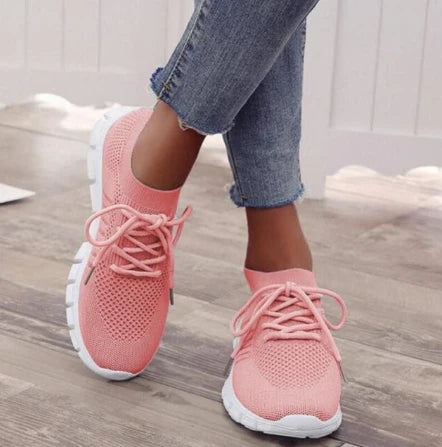 Lotte – Zapatillas Elásticas con Modelo Slip-On para Damas