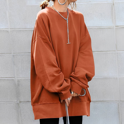 Amira Suéter de Mujer | Corte Oversized, Cuello Redondo