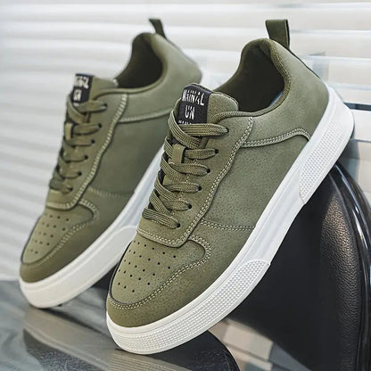 Jurre – Suede Wandelschoenen Voor Heren Met Profielzool