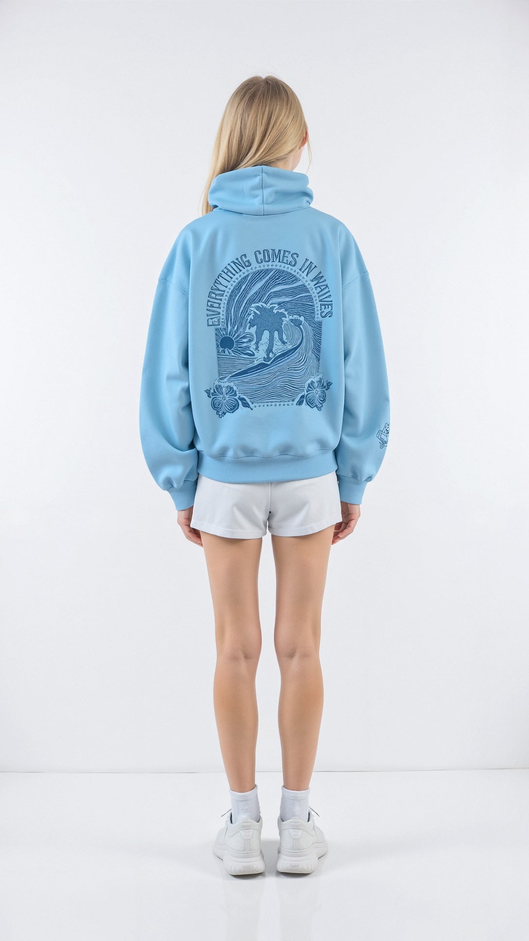 Avara Dames Oversized Hoodie | Geborduurd, Comfortabele Casualstijl