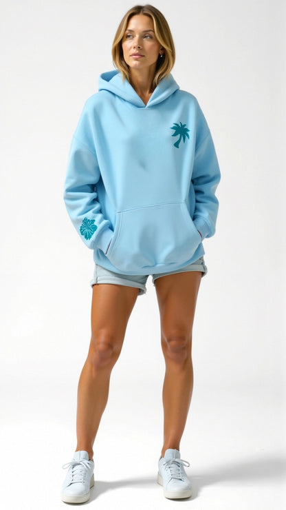 Avara Dames Oversized Hoodie | Geborduurd, Comfortabele Casualstijl