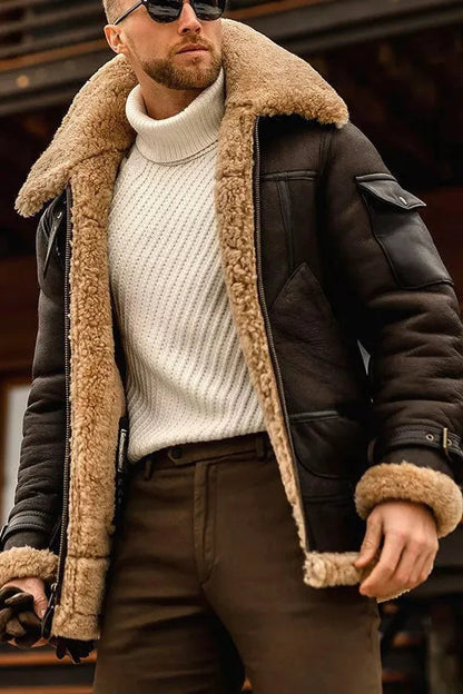 Amadeo | Modieus en tijdloos design leren jasje