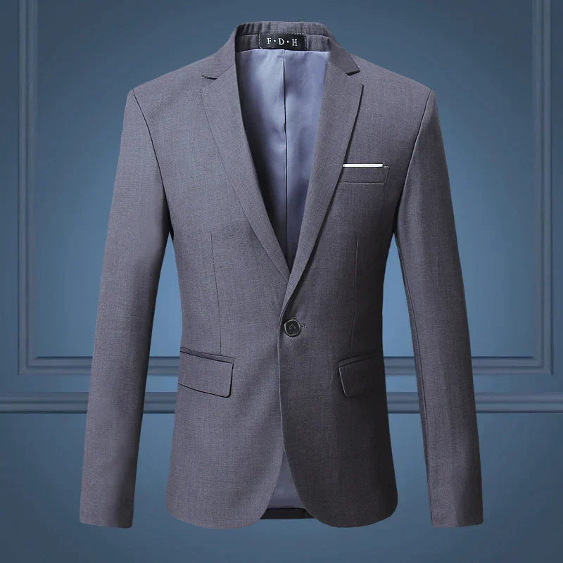 Bastian Blazer Ajustado | Chaqueta para Hombre con Diseño Atemporal