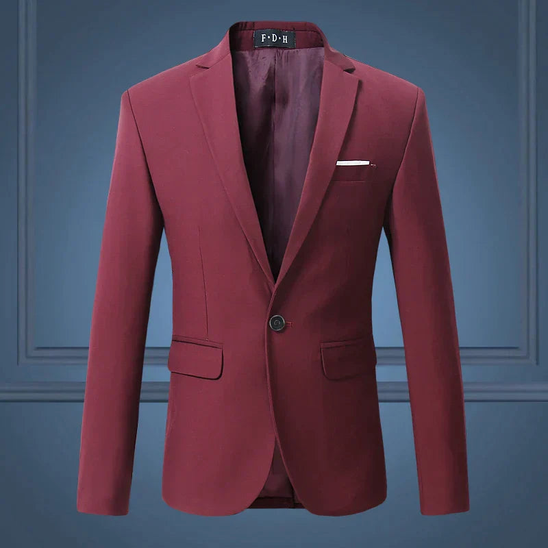 Bastian Blazer Ajustado | Chaqueta para Hombre con Diseño Atemporal