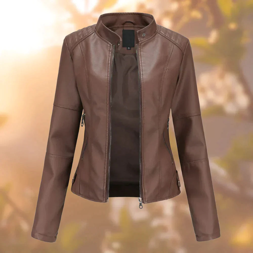 Sorella Chaqueta de moto para mujer | Ajuste slim, look urbano con opción negra